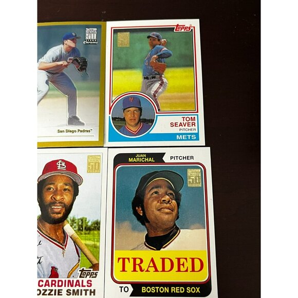 2001 Topps 50th Anniversary Lot Of 16 Reprint Cards Jackson Smith Deion - Picture 3 of 8